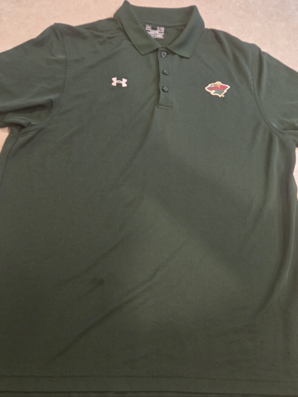 Minnesota Wild Hockey Polo - Size XL.
